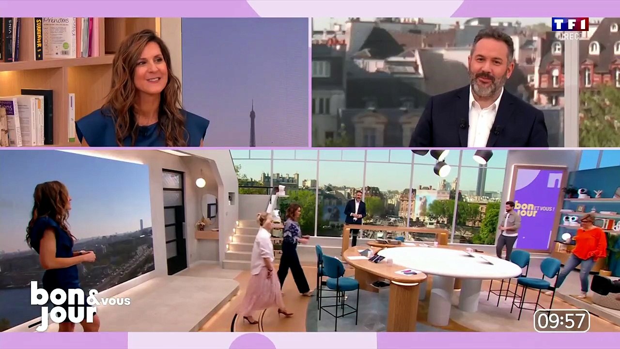 Les premières minutes de "Bonjour ! Avec vous" sur TF1 ce mardi 21 avril 2026