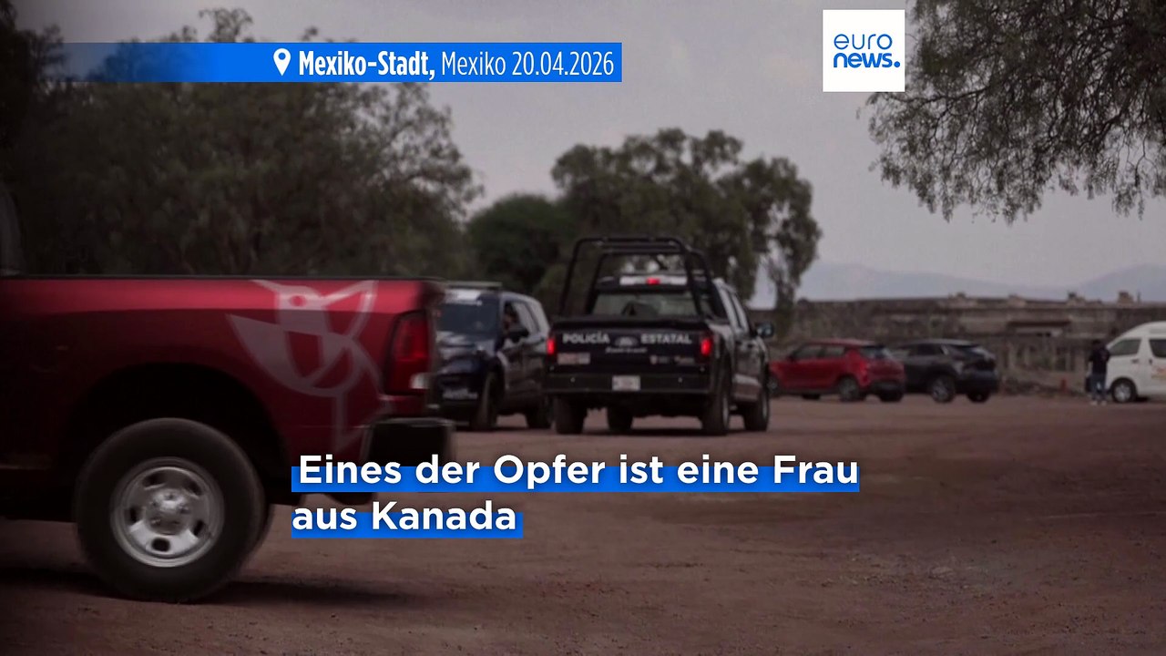 Schüsse: Mindestens zwei Tote an der Mondpyramide bei Mexiko-Stadt