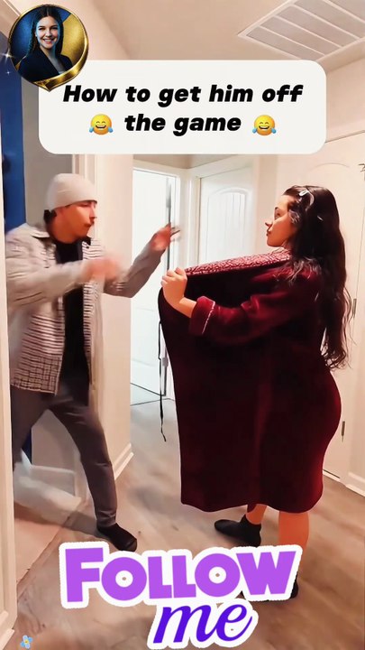 How to Get Your Husband Out of the Way 😂🤣 | Funny Wife Trick!