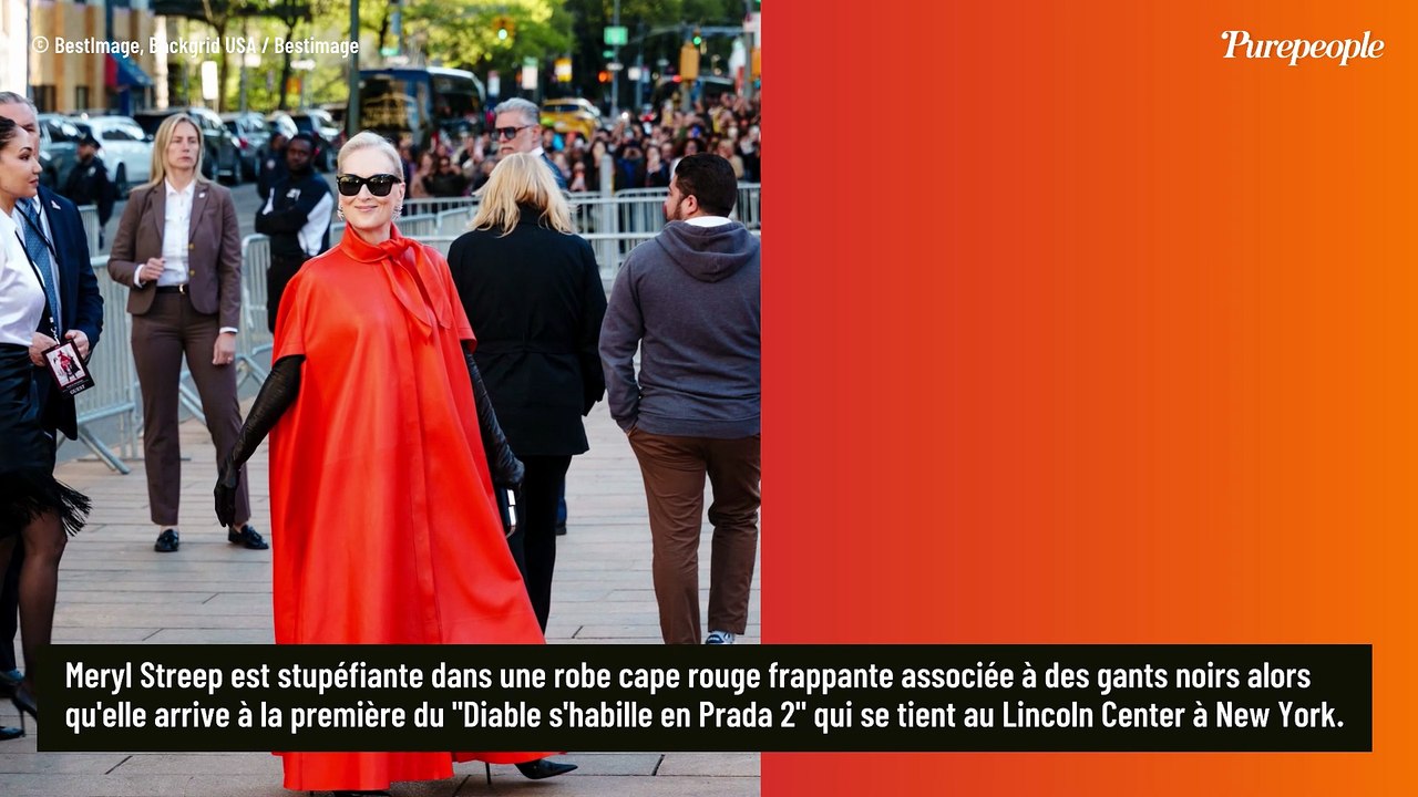 Avant-première du Diable s’habille en Prada 2 : Meryl Streep joue la carte de l’audace, Anne Hathaway ose le clin d’oeil
