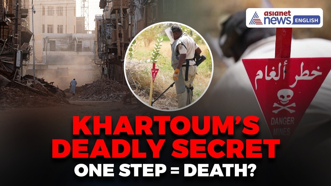 War Scars Remain: Deminers Clear Explosive Minefields in Sudan’s Capital