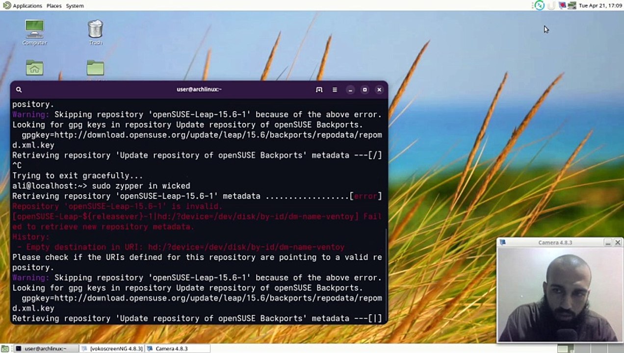 Switching between wicked and Network Manager on opensuse