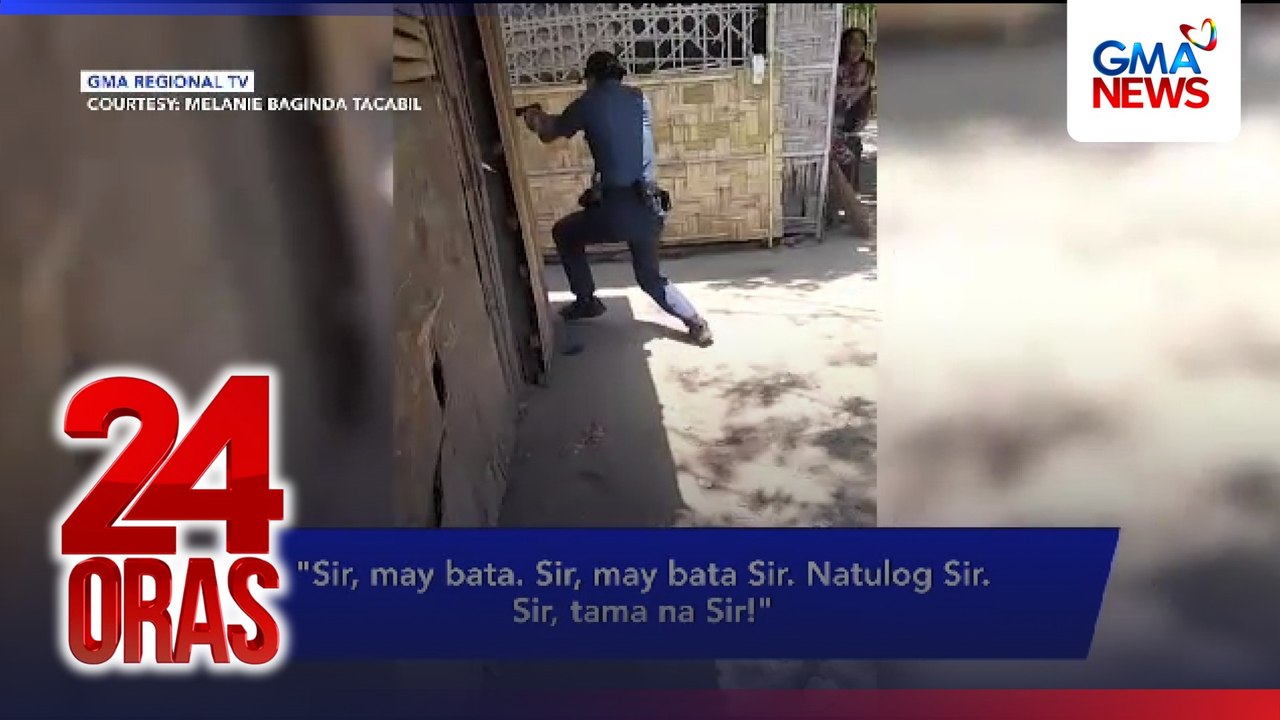 12-anyos na babae, patay matapos tamaan ng bala habang tinutugis ng pulisya ang isang lalaki | 24 Oras