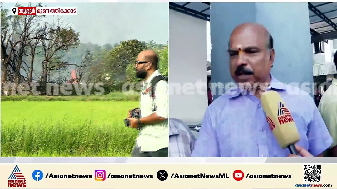 തൃശ്ശൂരിലെ വെടിക്കെട്ട് പുരയിൽ സ്ഫോടന ദൃശ്യങ്ങൾ...