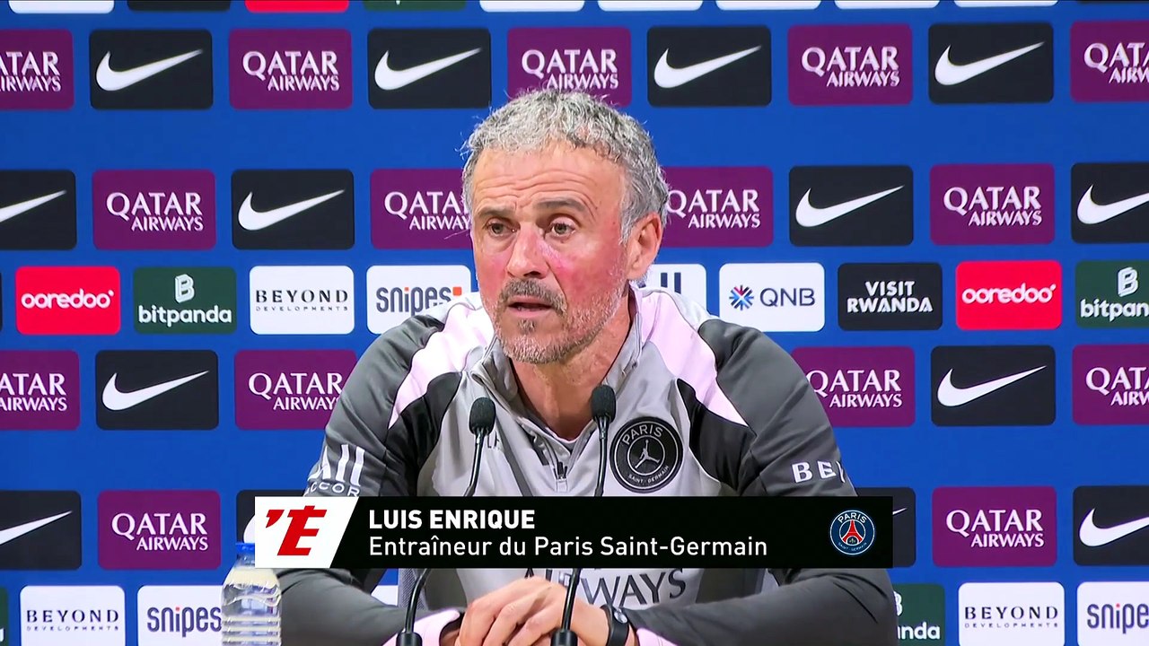 Luis Enrique sur Vitinha et Fabian Ruiz : « On va voir comment les joueurs blessés peuvent revenir » - Foot - Ligue 1 - PSG