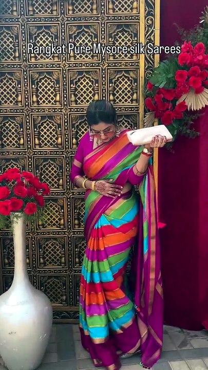 Rangkat Pure Mysore Silk Sarees Buy Online in India at best Price