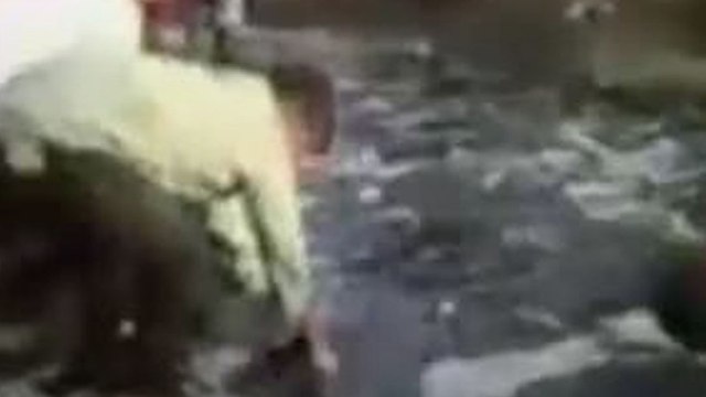 टैंकर पलटते ही बाल्टियों में डीजल भरने लोग, Video