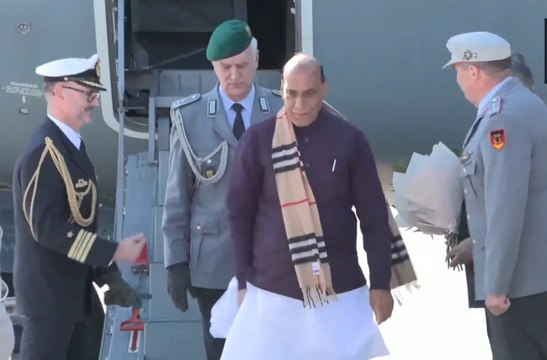 Rajnath Singh Arrives in Germany | Boosting India-Germany Defence Ties 2026