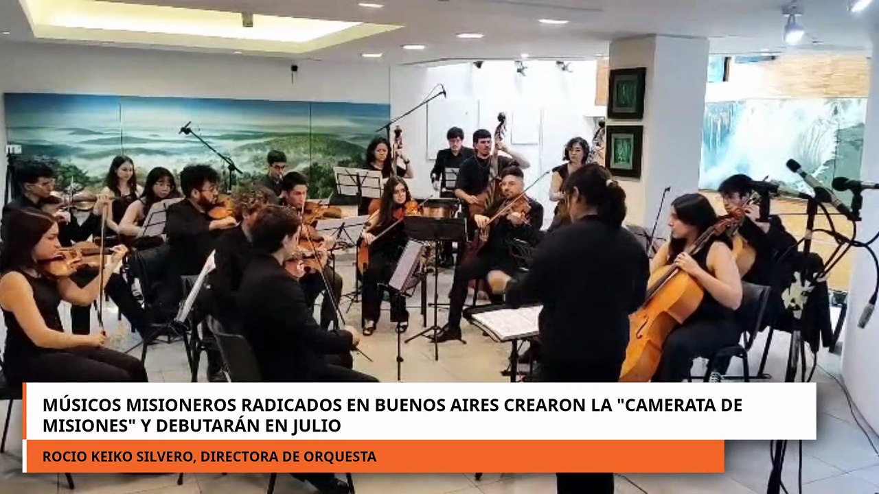 Músicos misioneros radicados en Buenos Aires crearon la Camerata de Misiones y debutarán en julio