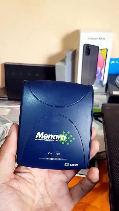 sagem fast@800 menara adsl مودم انترنت الزمن الجميل2000 maroc telecom