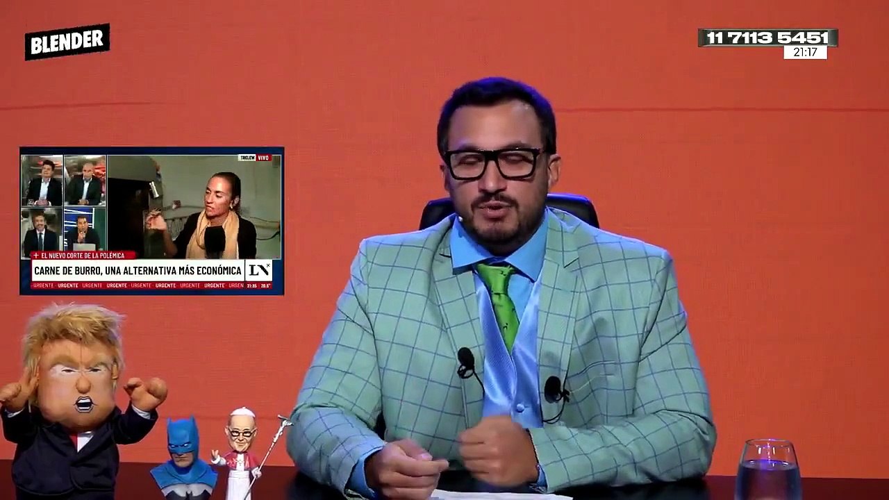Rebord: "El Gobierno está militando la carne de burro"