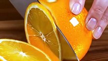 Glass Orange Slicing ASMR