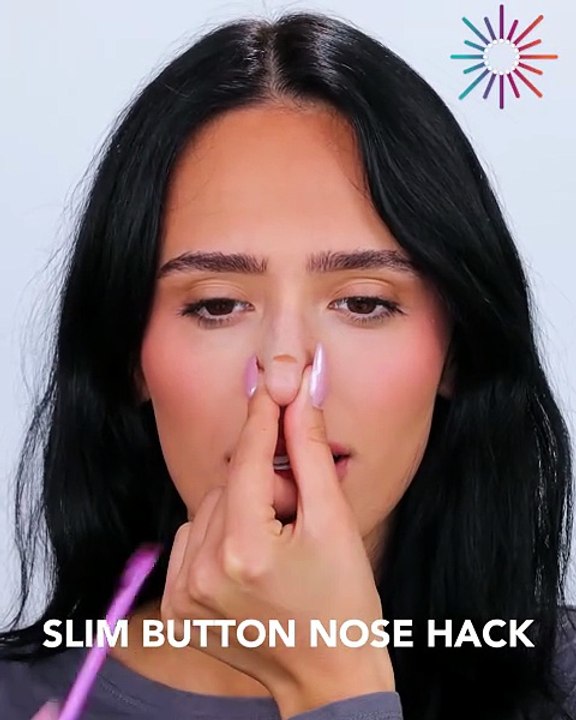 Secret hack for a perfect button nose