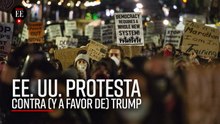 Protestas en Míchigan, Oregón y otras zonas de Estados Unidos por el desarrollo del conteo electoral