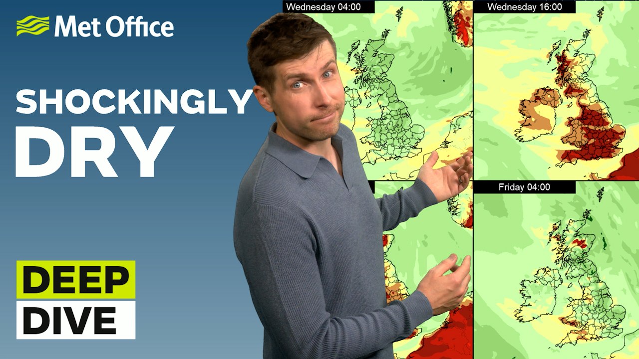 Deep Dive 21/04/2026 – What high pressure means - Met Office weekly weather forecast UK 