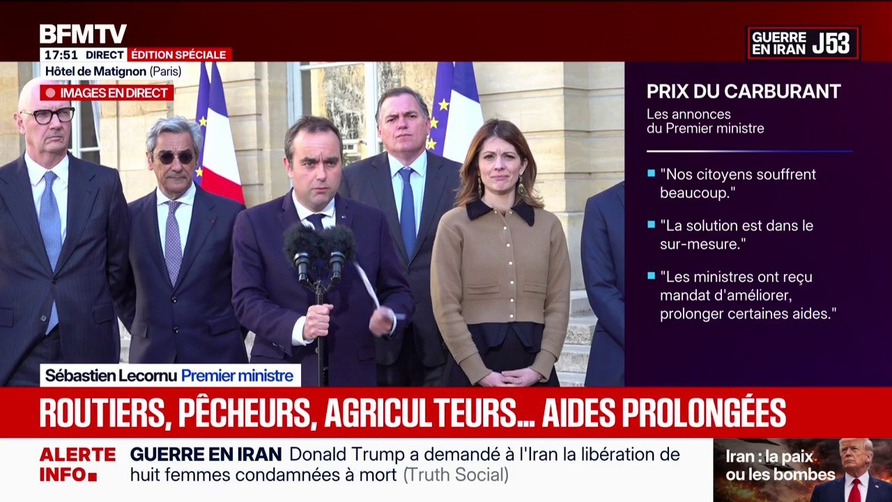 Carburants: Sébastien Lecornu annonce une aide...
