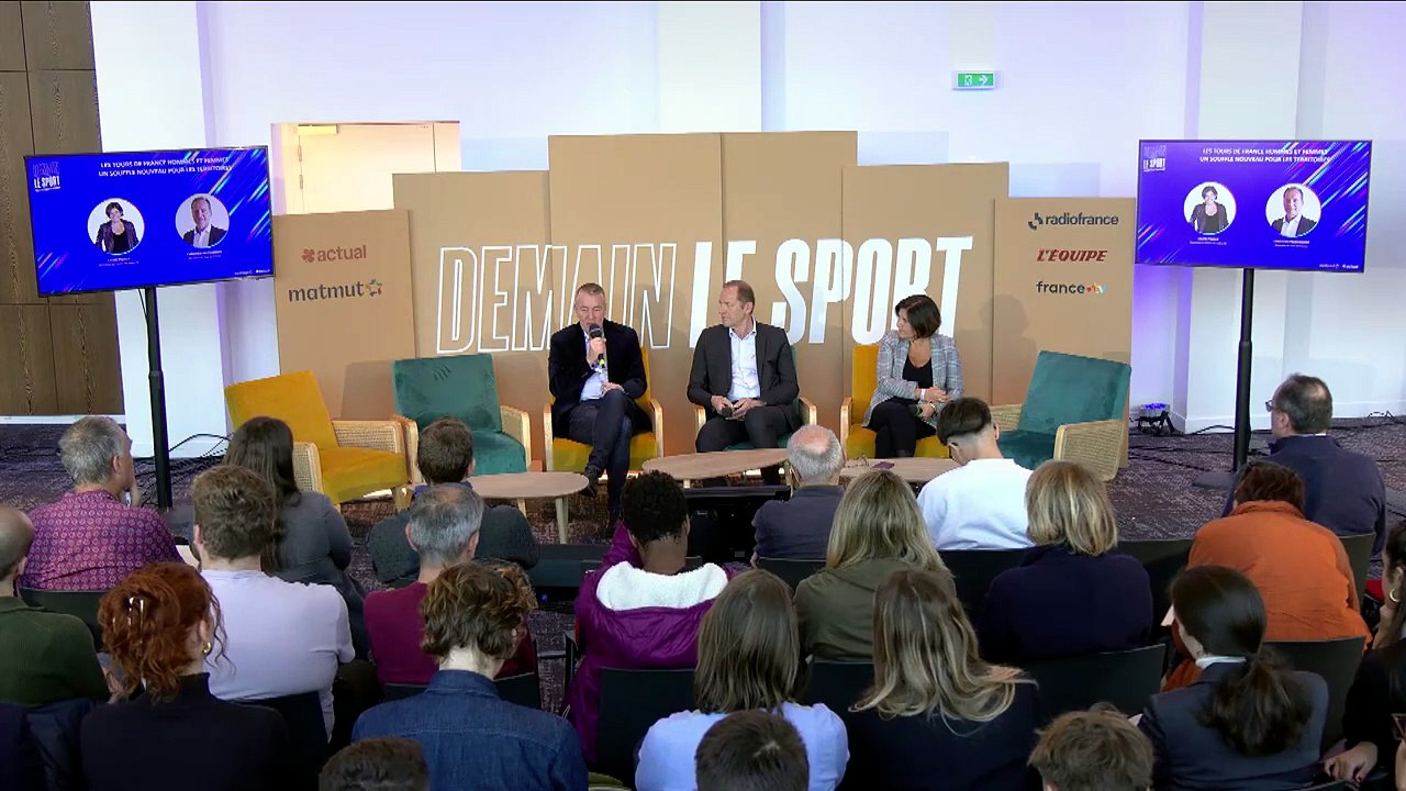 Table ronde « Les Tours de France Hommes et Femmes : un souffle nouveau pour les territoires » - 10h00 - Foyer C - Demain le Sport 2025 - Cyclisme - Tour de France - Tour de France femmes