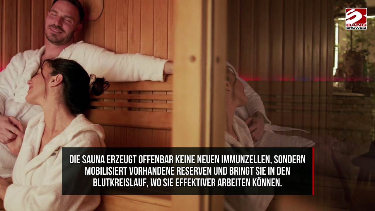Saunagänge stärken das Immunsystem