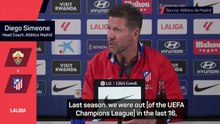 Simeone insists this Atletico side are better than last year's