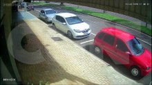 Câmera registra fuga após roubo na Avenida Assunção