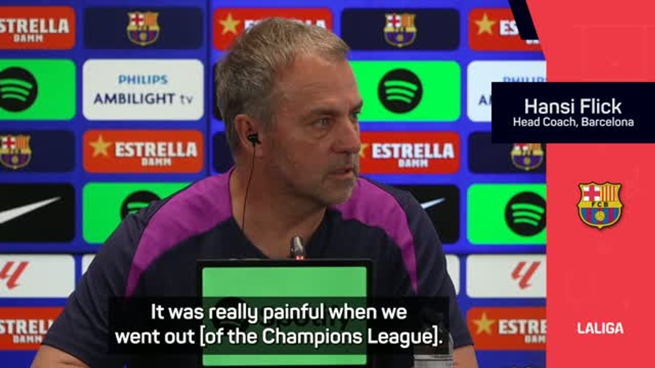 Flick still dreaming of Champions League glory with Barcelona