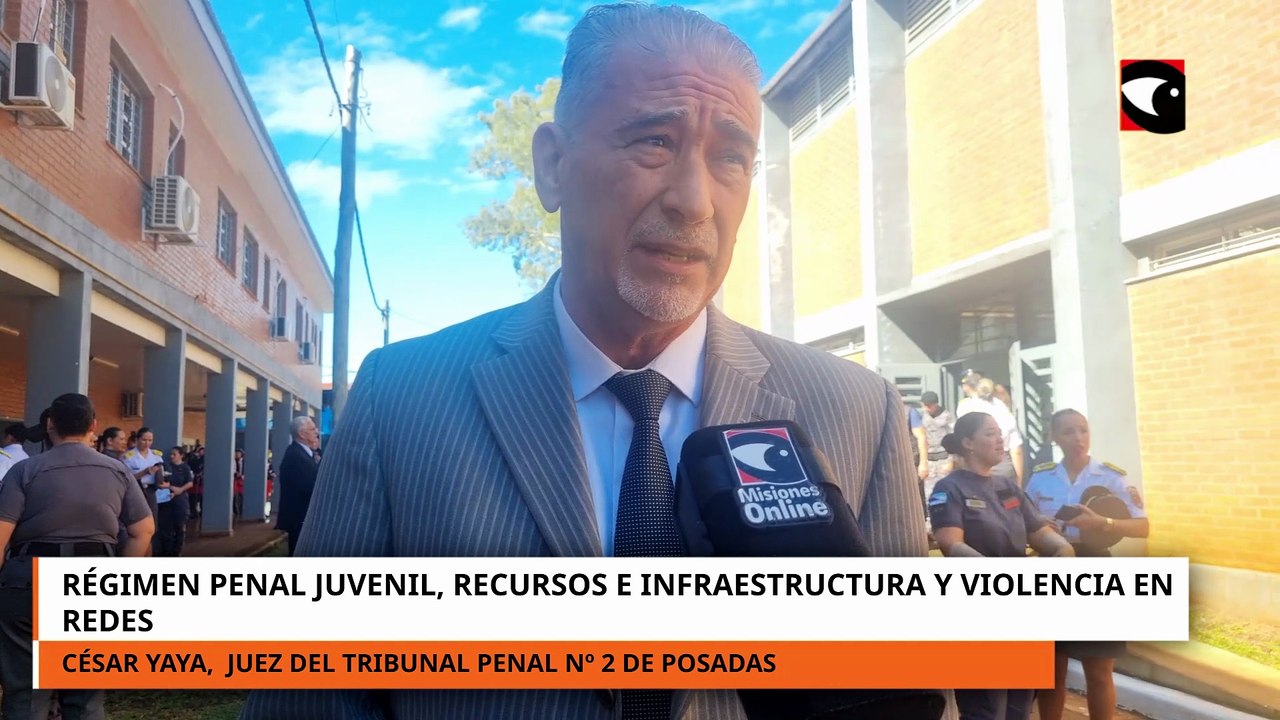 Régimen Penal Juvenil, recursos e infraestructura y violencia en redes