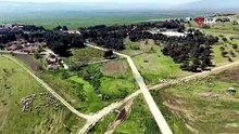 Kuzular anneleriyle buluştu, sevgi yumağı dron kamerasında