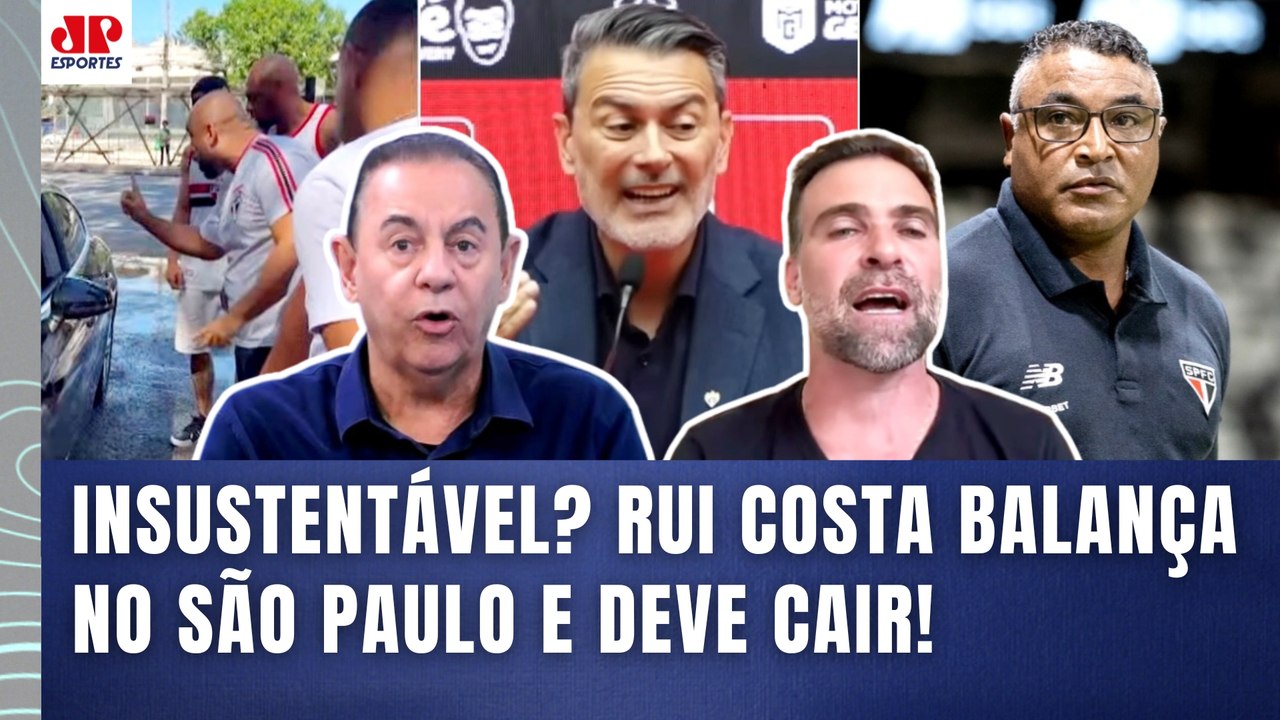 "A INFORMAÇÃO é de que ELE PODE CAIR nas PRÓXIMAS HORAS!!! O SÃO PAULO..." | RUI COSTA FORA DO SPFC?