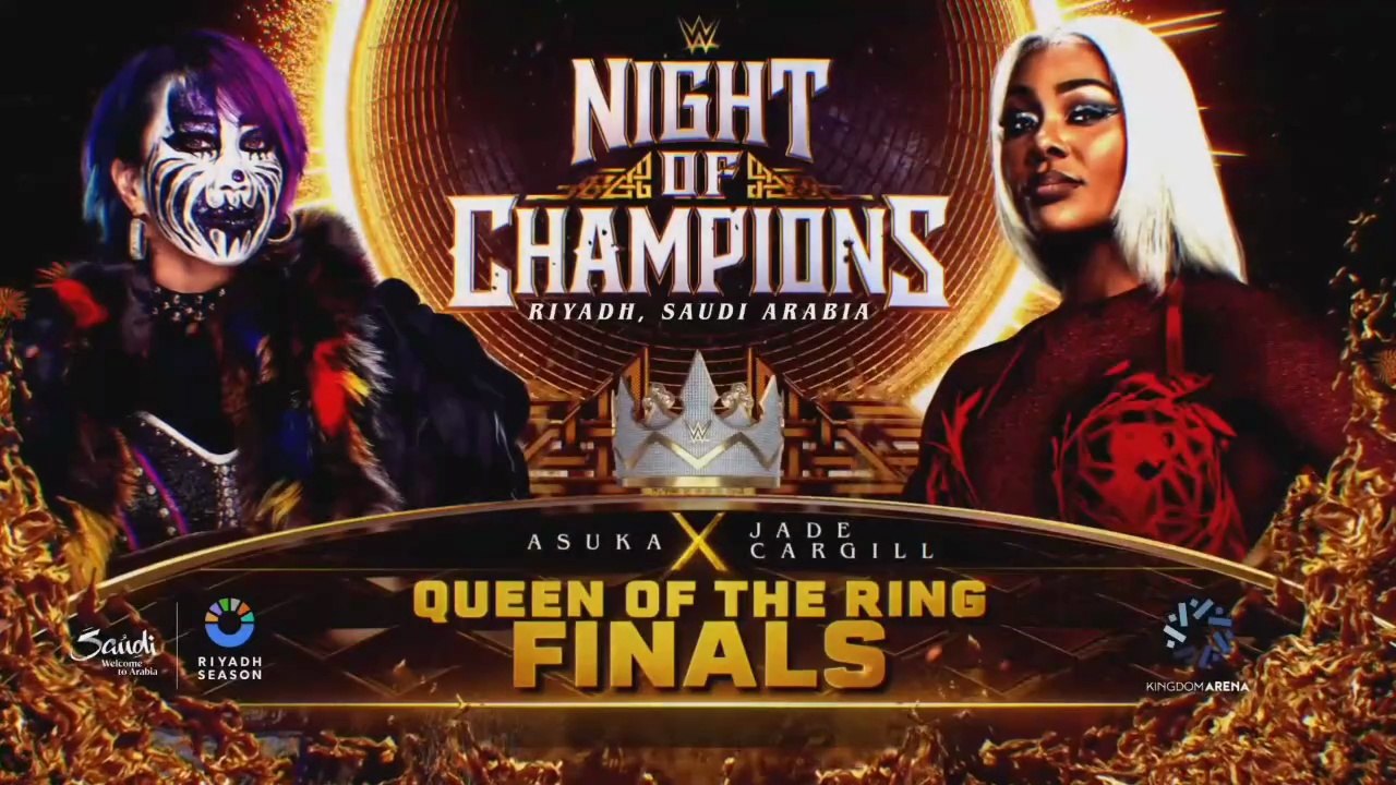 WWE Night of Champions 2025 - Jade Cargill vs Asuka (Women's King of the Ring Tournament Final Match)