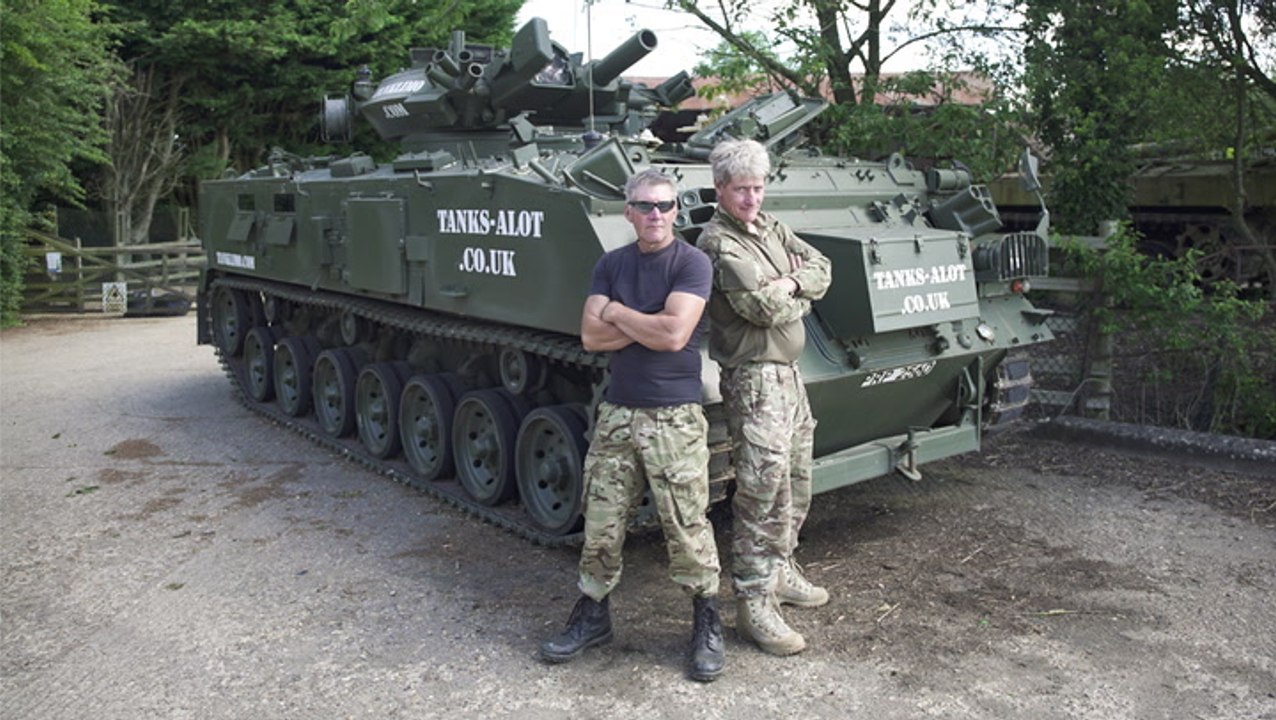 World’s First Stretched Tank Limo