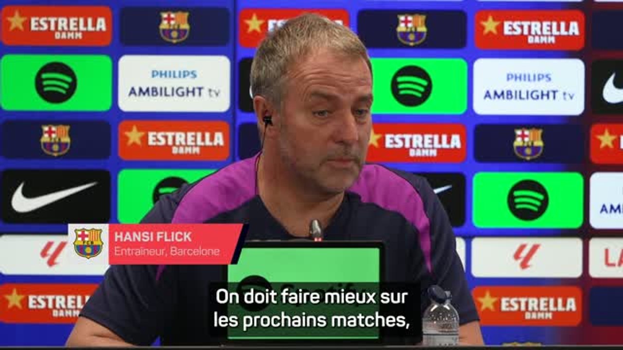 Barcelone - Flick : "On reviendra pour la Ligue des champions"