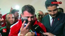 Cumhurbaşkanı Erdoğan'dan, Rıza Kayaalp'e tebrik telefonu