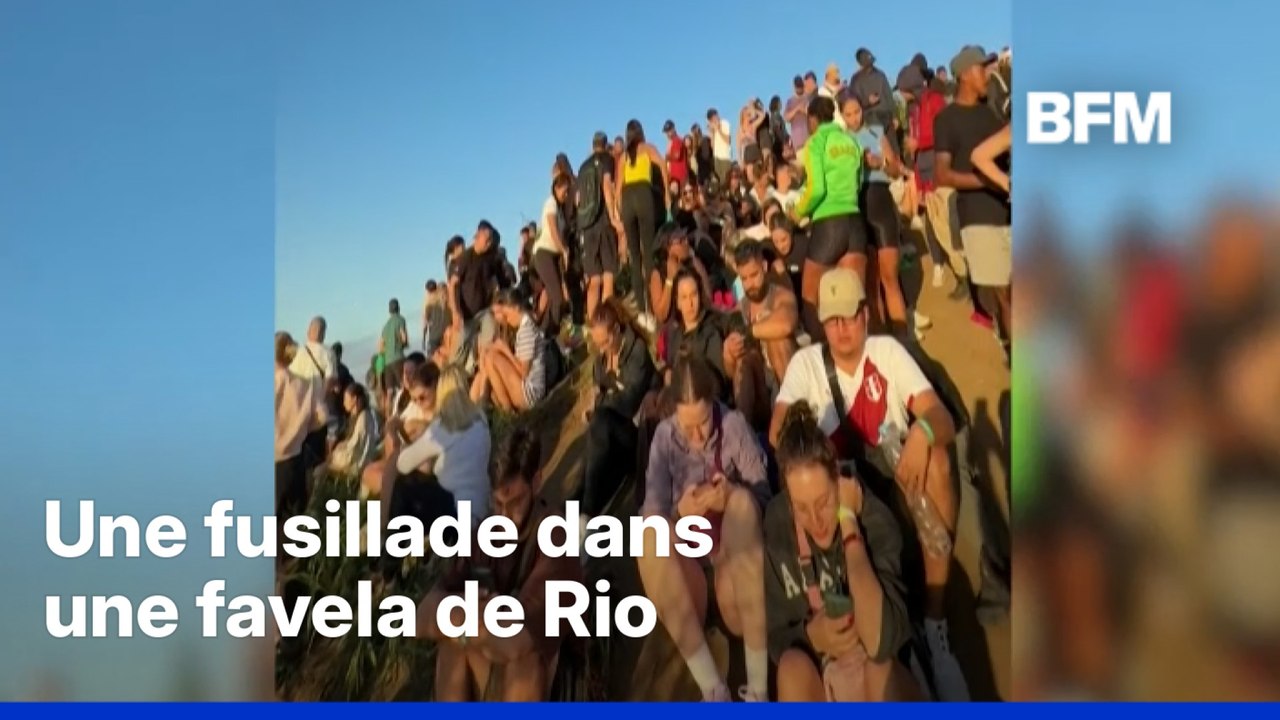 Rio de Janeiro: plus de 200 touristes ont été bloqués plusieurs heures par une fusillade dans une favela au Brésil