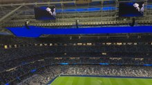 Así ha sido la reacción del Bernabéu a la alineación del Real Madrid: escuchen