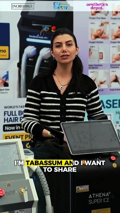 Tabassum Testimonial at ESI Vancouver | ATHENA Super Ice Laser Purchase