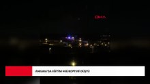 Ankara'da CH-47 ağır nakliye helikopteri eğitim uçuşu sırasında kaza kırıma uğradı