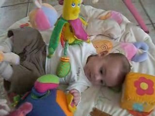 Tapis de jeu et Banane (5mois)