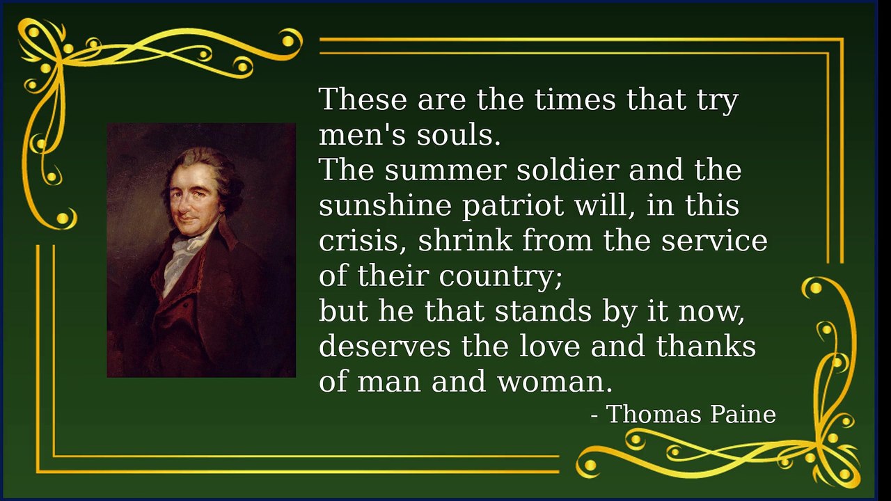 Thomas Paine's Most Powerful Quotes on Freedom & Revolution