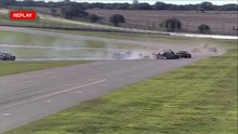 Procar 4000 Clase B 2026 La Pampa Race 1 Gonzalez Bava Big Crash