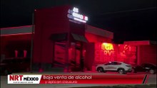 Baja venta de alcoholy aplican clausura