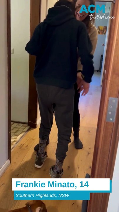 Frankie Minato's first first steps for a second time