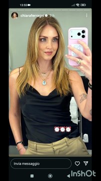 Chiara Ferragni story oggi a parigi