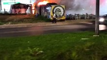 Incêndio destrói food-truck em Ceilândia