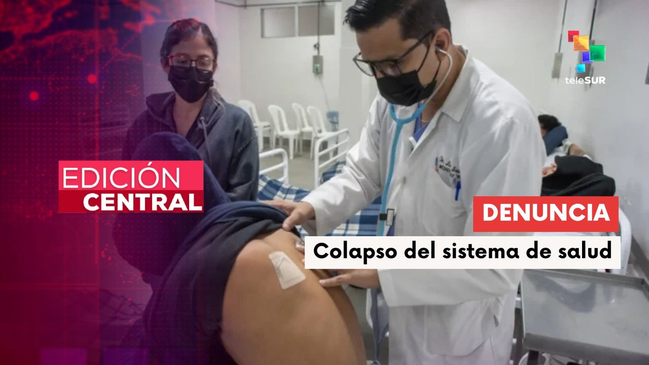 Denuncian crisis sin precedentes en el sistema de salud público de Ecuador