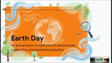 Celebrating Earth day