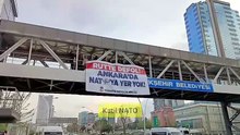 Katil Natı Türkiye’den defol! Dışişleri önünde Rutte karşılaması
