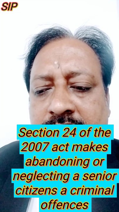Senior citizens act 2007 ll Explained about senior citizens benifits