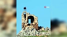 Türkiye'nin 2 bin yıllık tarihi yapısında skandal görüntüler!