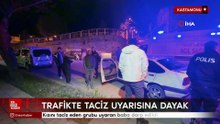 Kastamonu'da kendilerini uyaran adamı darp eden şahıslar otomobili bırakıp kaçtı