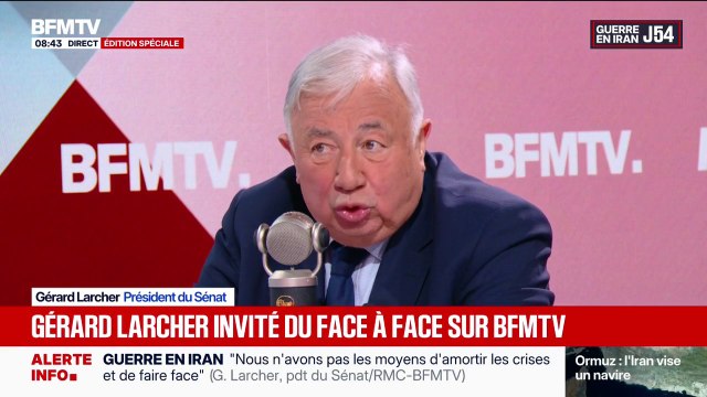 Présidentielle 2027: Bruno Retailleau est le candidat des Républicains , déclare Gérard Larcher, président du Sénat